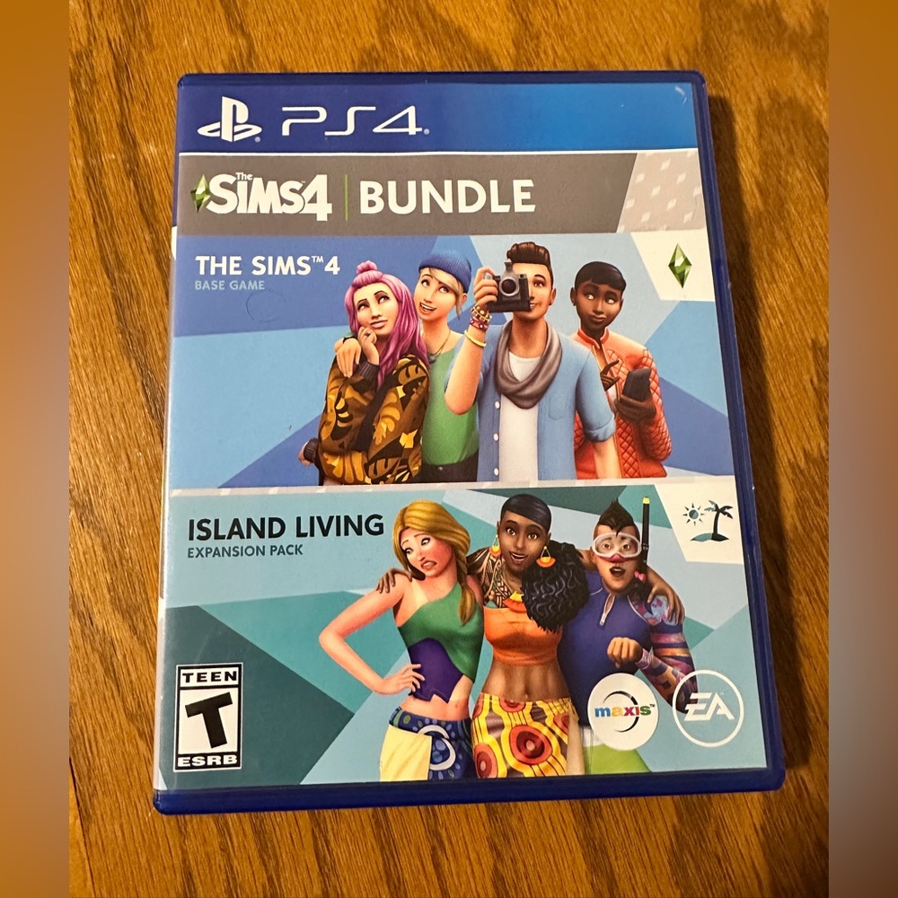 PS4 Sim 4 bundle with Island Living